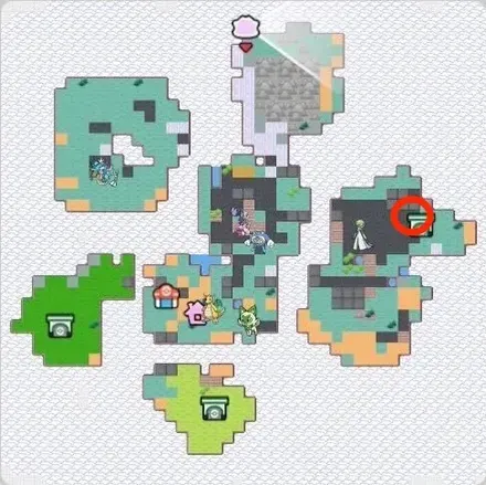 観察メモのマップ画像