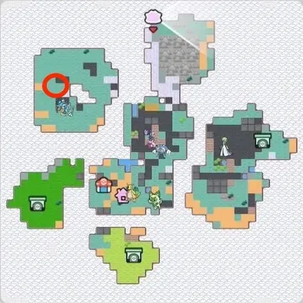 ゲームコーナーだよりのマップ画像