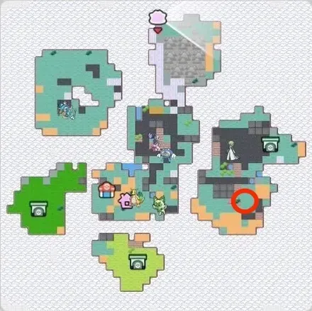 大安売りセール！！のマップ画像