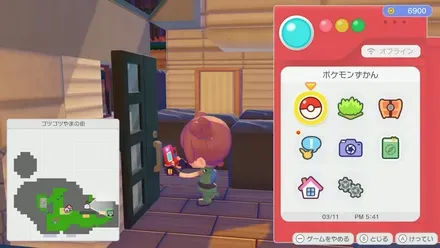 ナチュラルなクローゼット画像