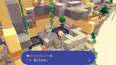 かべかけモニター画像