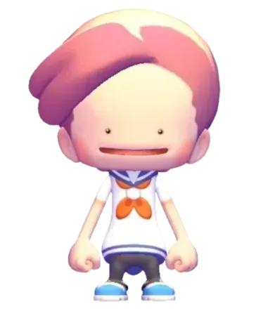 髪型「まえがみながし」の画像