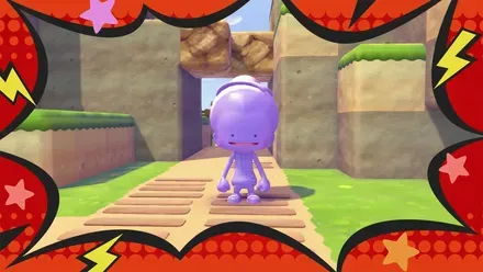 フォトフレーム「しょうげきは」の見た目