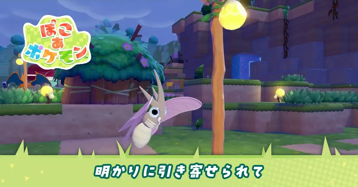 明かりに引き寄せられてのアイキャッチ画像