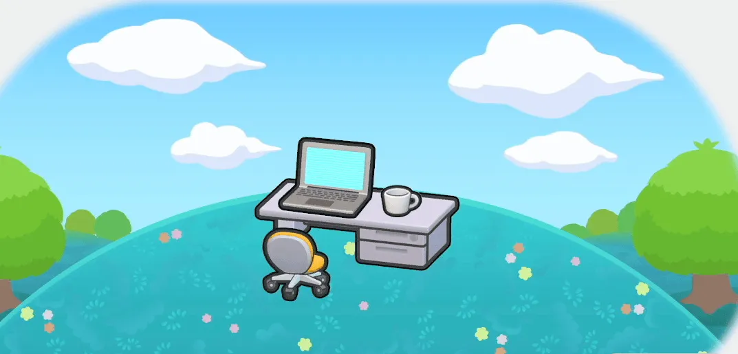 おしごとデスク画像