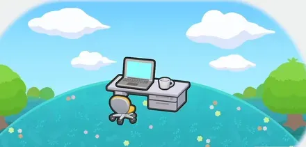 おしごとデスク画像