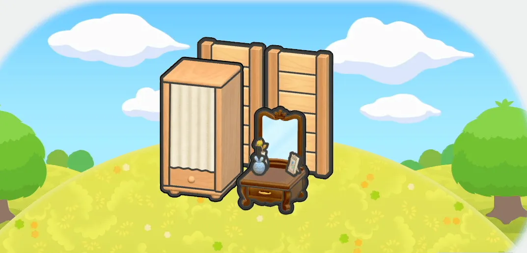 おめかし中は見ないで画像