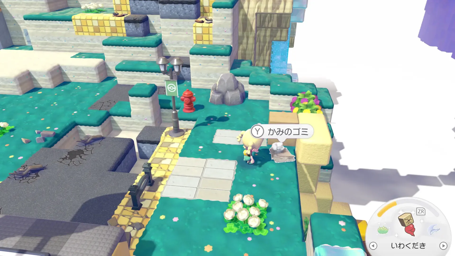 キラキラうきしまの街で拾える