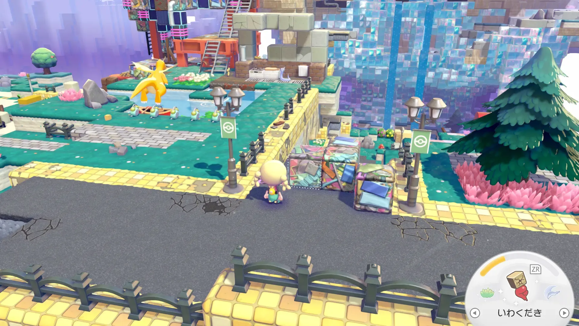 キラキラうきしまのブロック