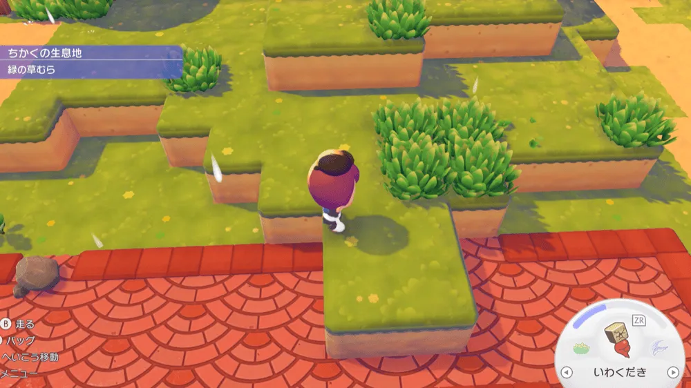 ポケモンが出るのを待つ