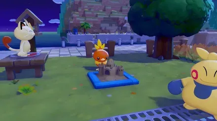 砂あそびに夢中のベストショット画像