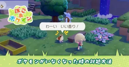 ポケモンがいなくなった時の対処方法