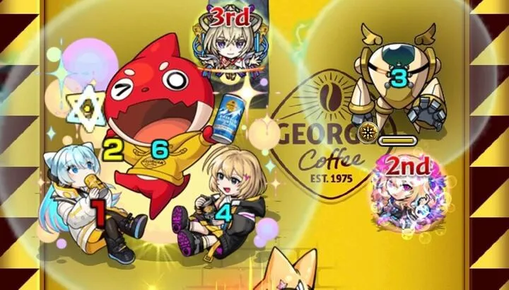 コーヒーブレイクオラゴンメインギミック