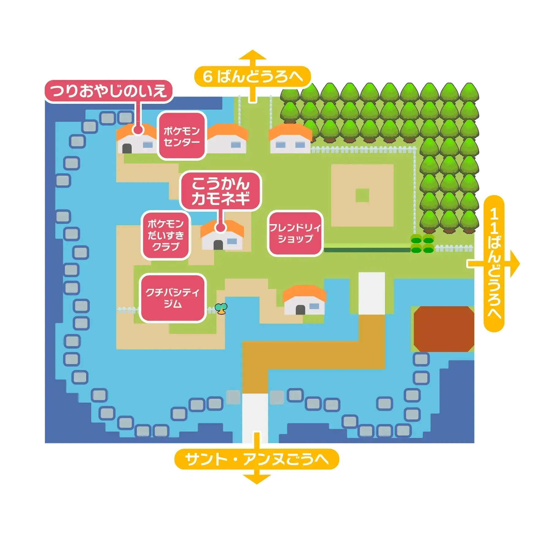 クチバシティ画像