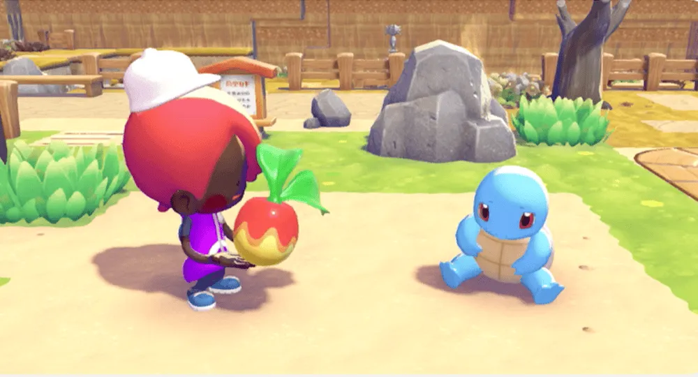 食べ物をあげよう