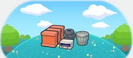 粗大ゴミ置き場画像