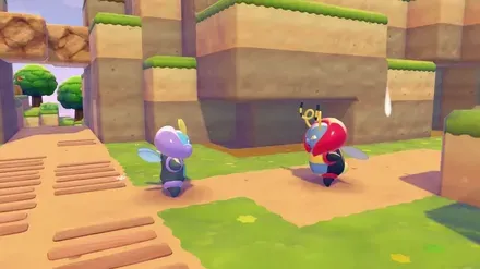 甘い香りで出会う2匹のベストショット画像