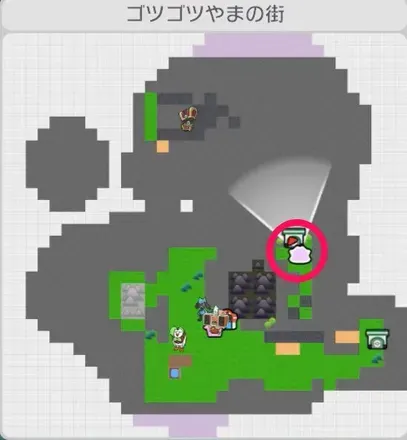 ゴツゴツやまの街