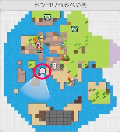 ドンヨリうみべの街