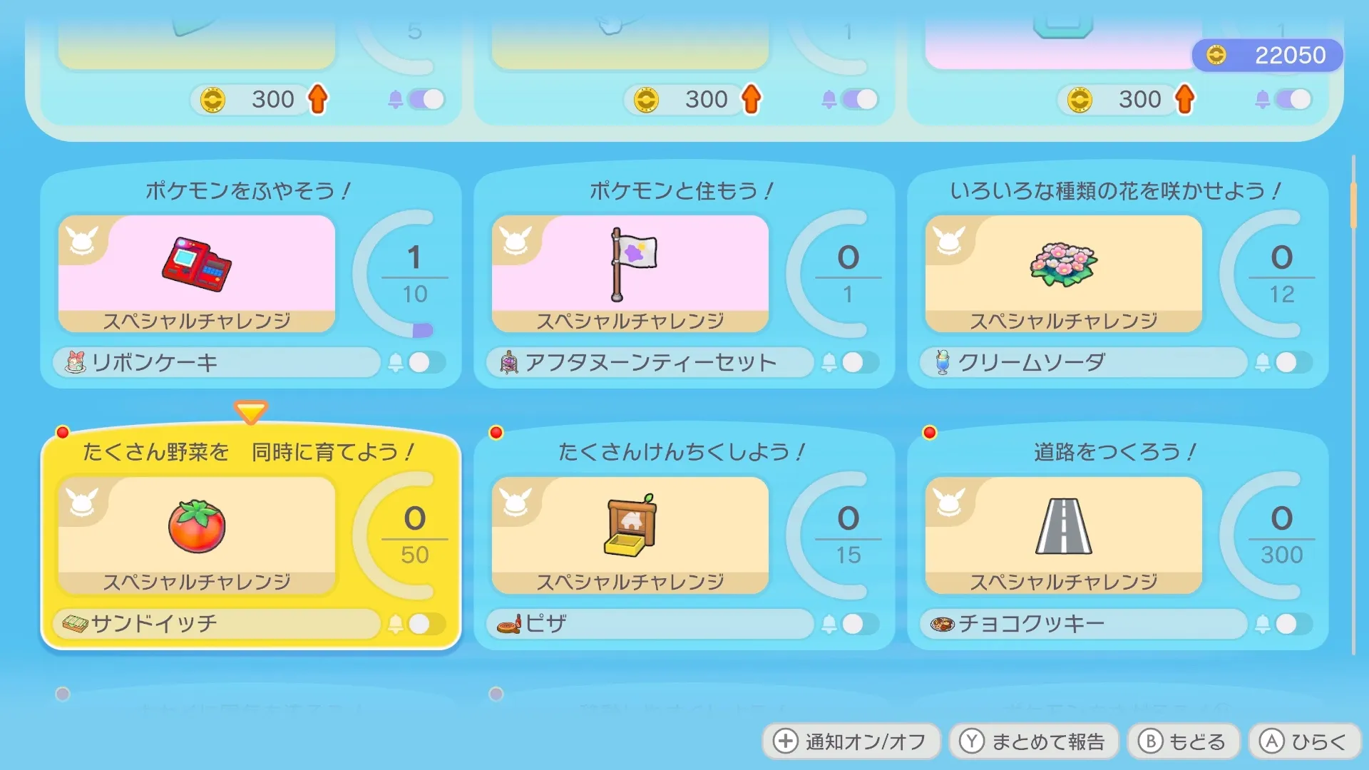 スペシャルチャレンジ