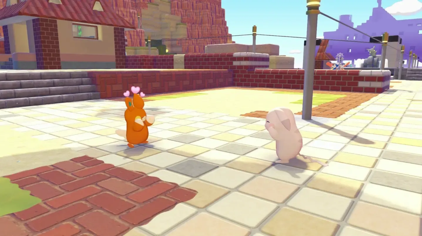 うすほっぺと肉球のハーモニー画像