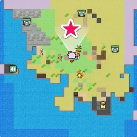 パサパサ荒野の水車1マップ