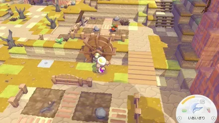 ドンヨリ海辺水車2