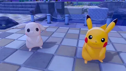 ピカチュウとうすチュウ