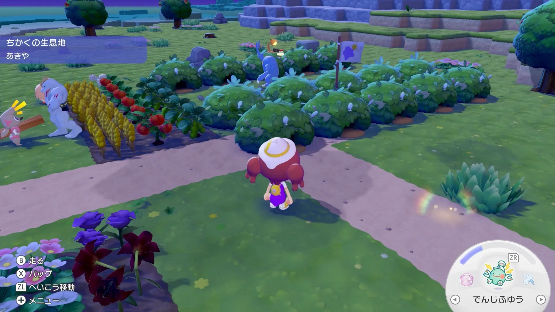 建物を15棟建てる