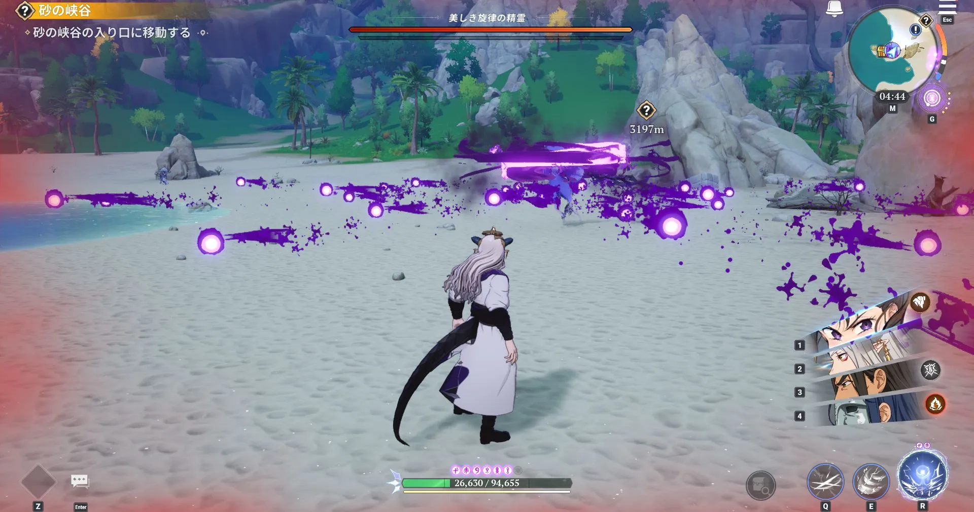 美しき旋律の精霊_回転攻撃