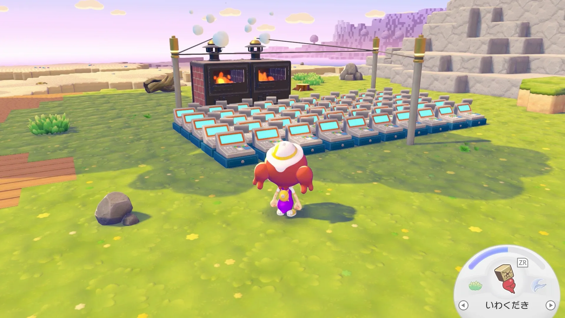 レジ50個+火力発電マシン2個