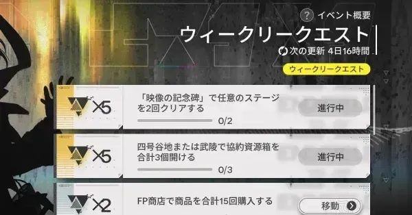 ウィークリークエスト