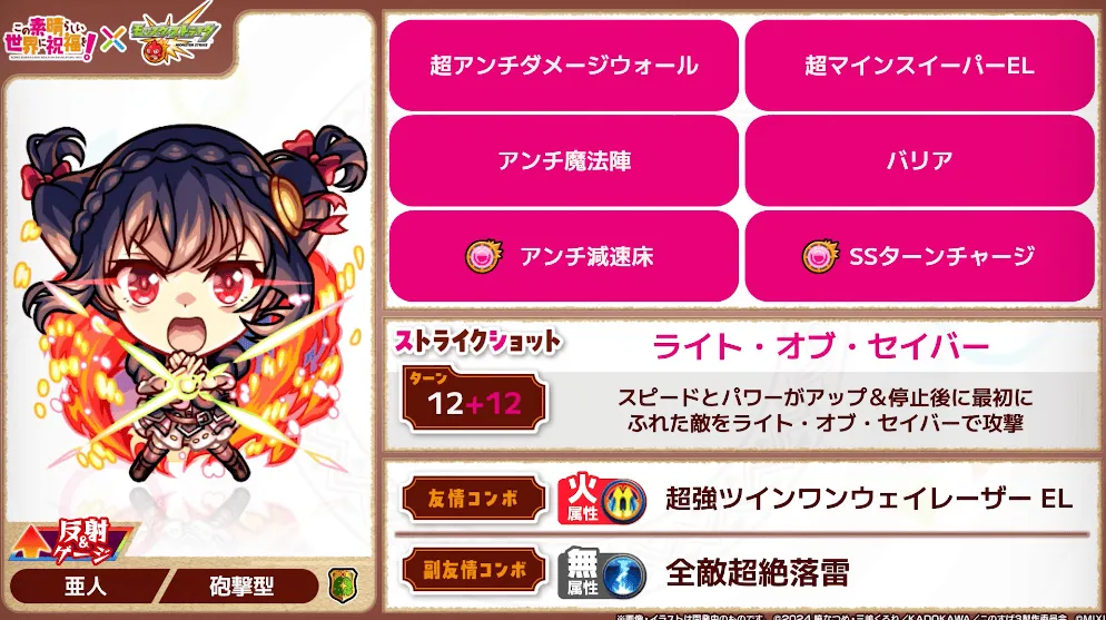 ゆんゆん ステータス