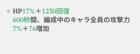 ナナオリ_食事バフ
