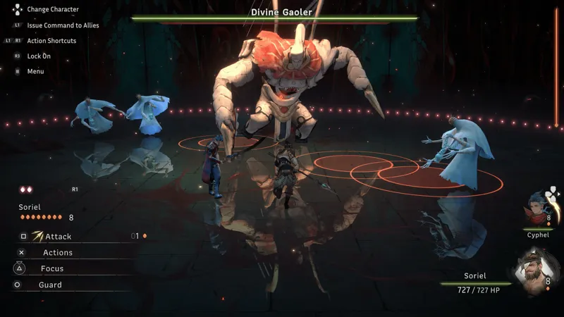 リアルタイムとターン制が融合したバトルシステム