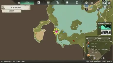 プーギー16のマップ