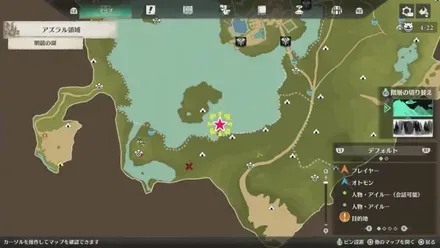 プーギー15のマップ