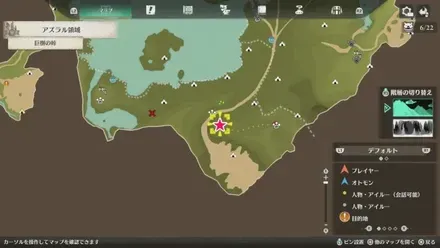 プーギー10のマップ