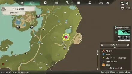 プーギー8のマップ