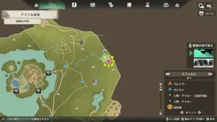 プーギー1のマップ