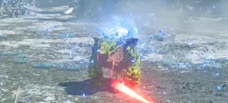 チャタカブラの背中が光っている時