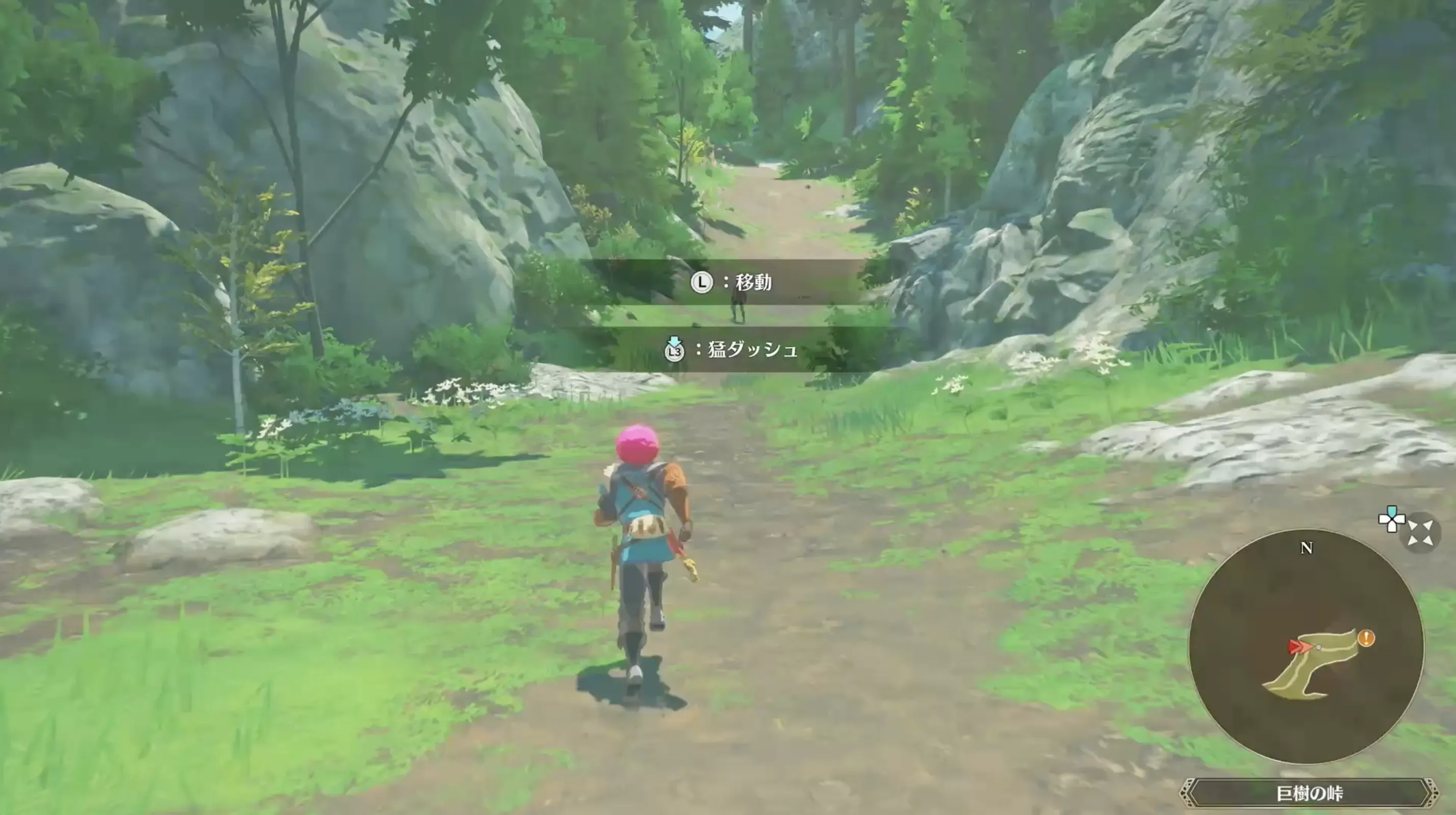 森を道なりに進み、国王の元へ向かう