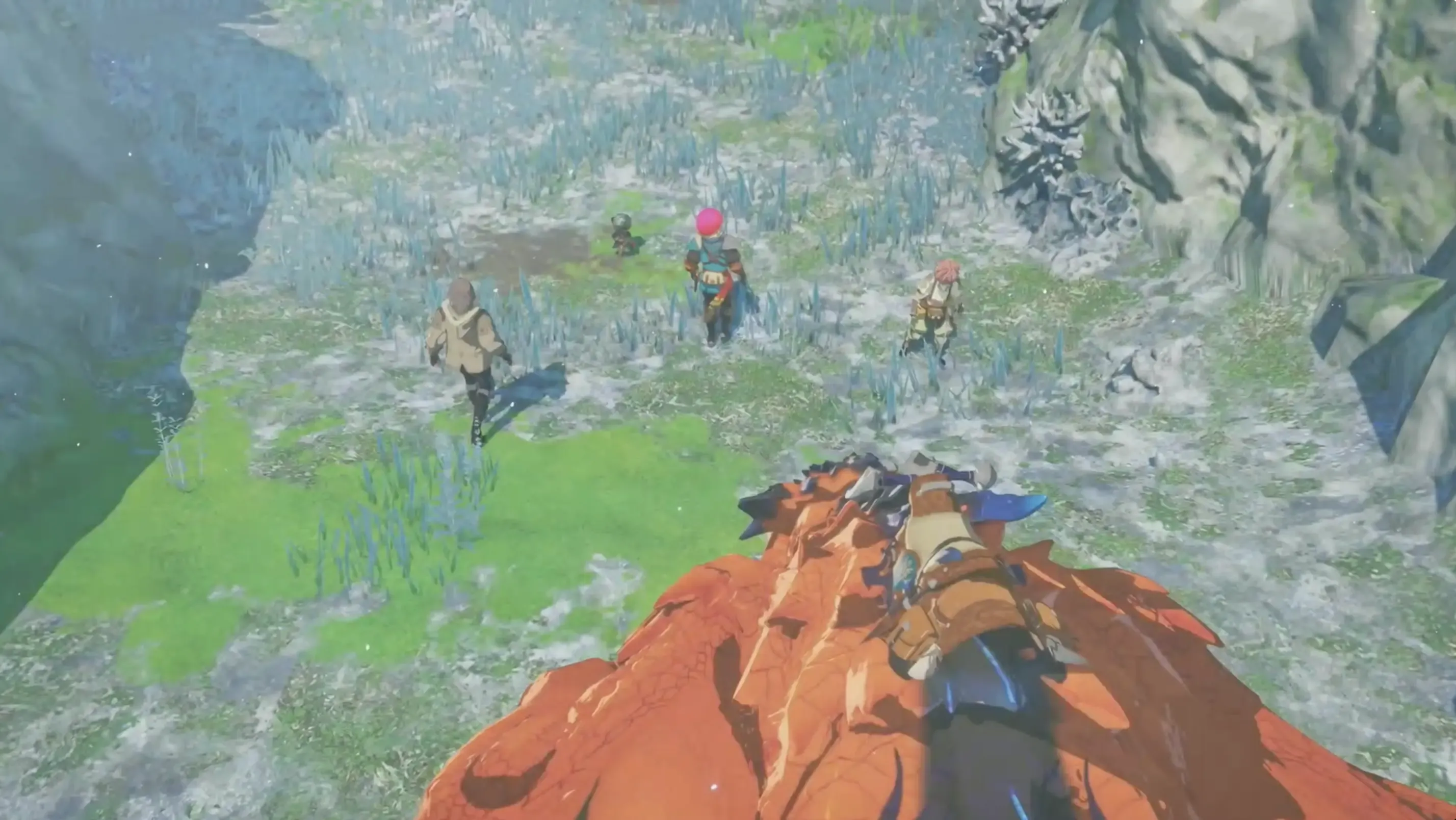 ネコタクスタンドの右の道を進むとイベント発生