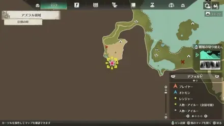 プーギー17のマップ