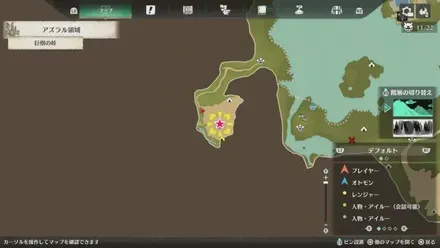 プーギー5のマップ