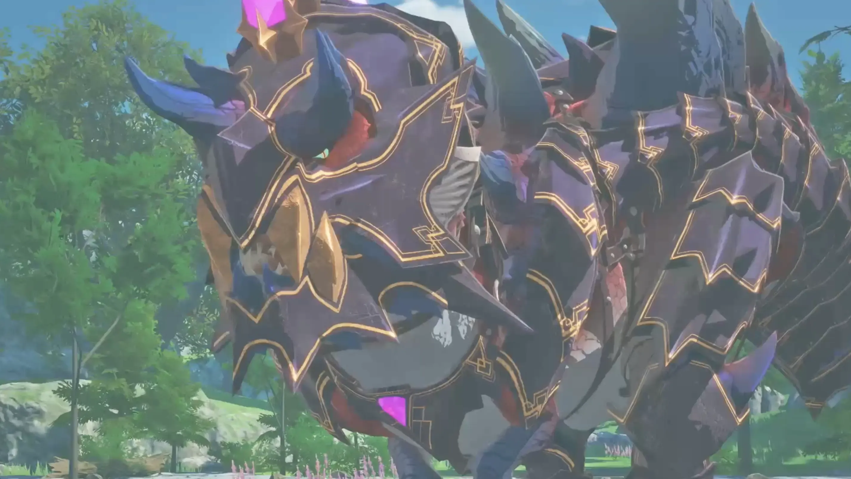 未知のモンスター「強化竜ディノバルド」との戦闘