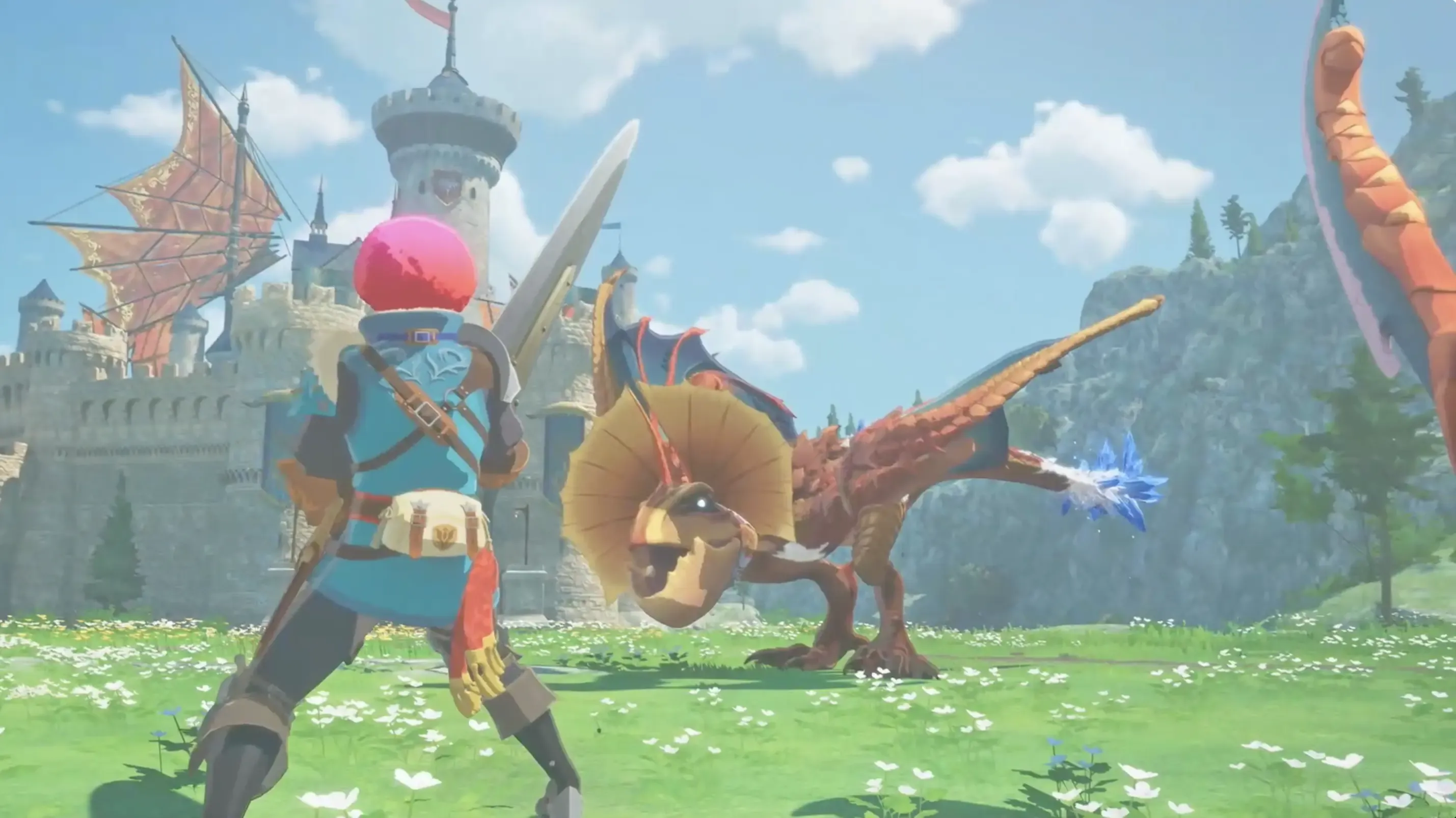 目的地に到着すると、凶異イャンクックと戦闘