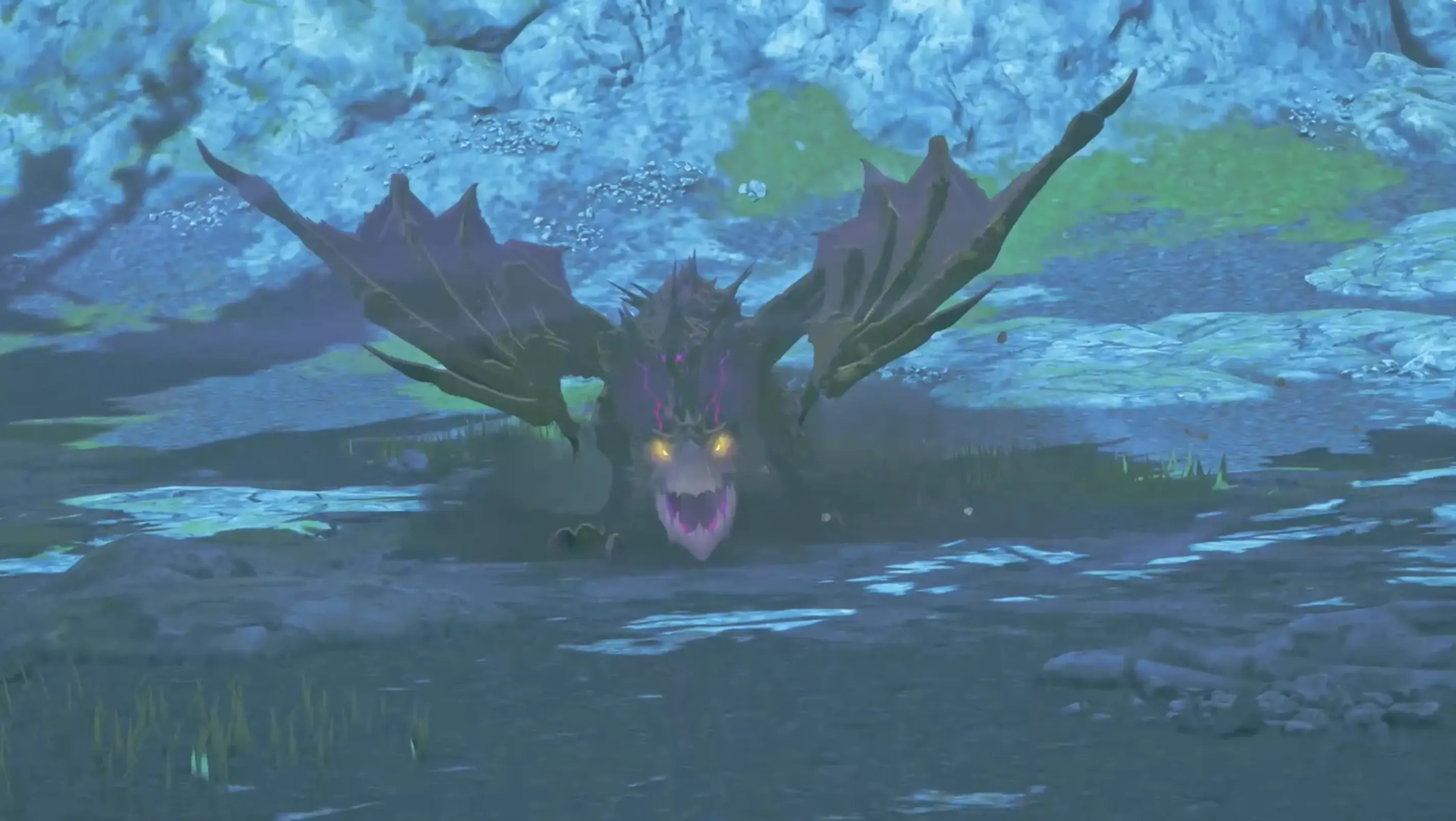 痕跡を集め、侵獣イャンガルルガと戦闘