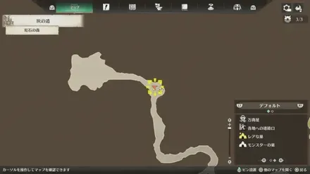 宝箱19のマップ