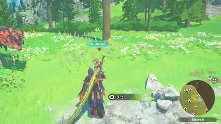 小川にいるリセ